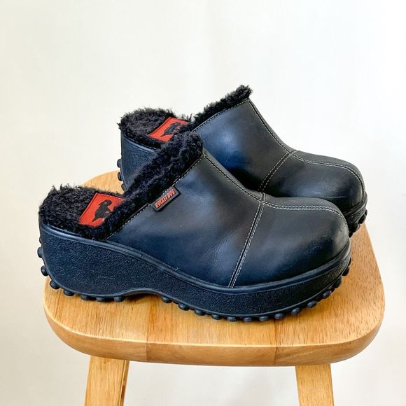 Rocket Dog Shoes Y2k 9s 2000s Chunky Rocket Dog Leather Contrast